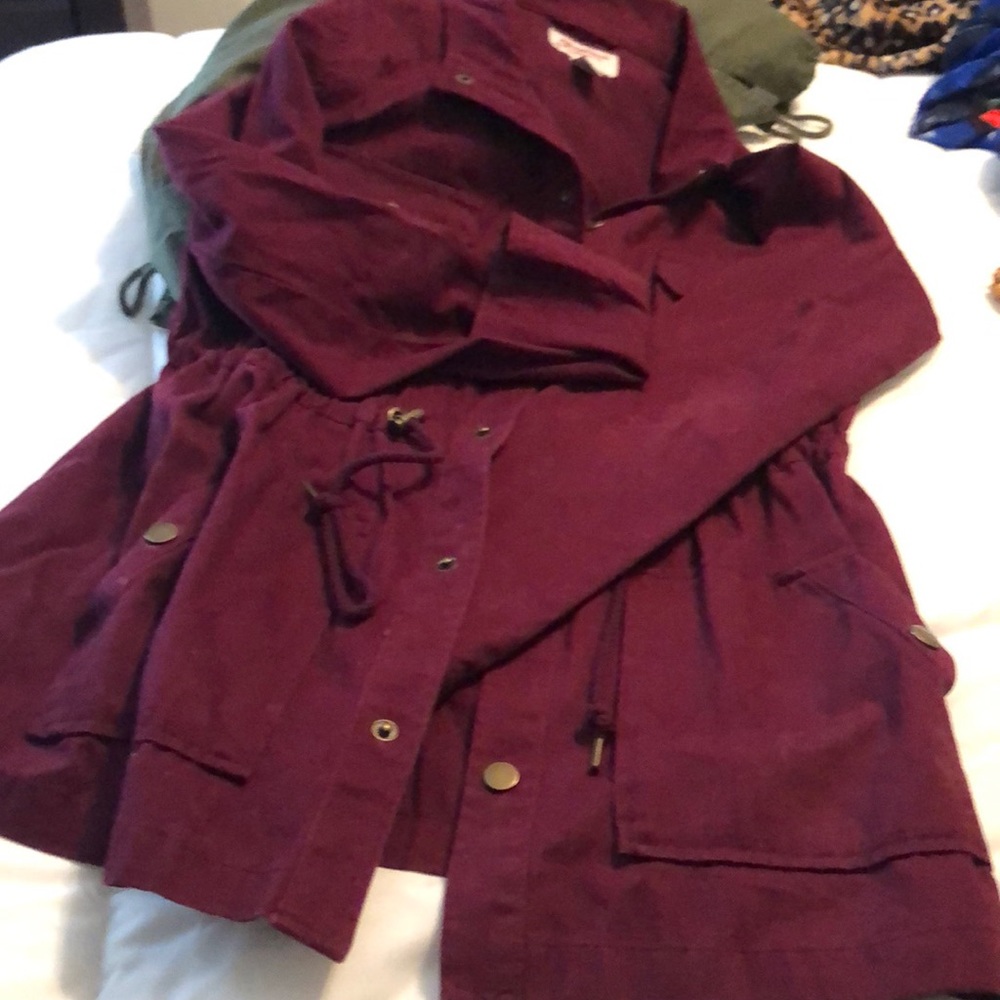 Maroon Jacket